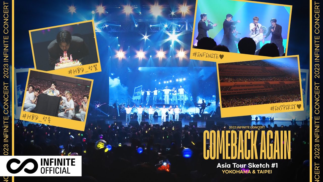 [Behind Film] 2023 INFINITE(인피니트) Concert ‘COMEBACK AGAIN’ 아시아 투어 스케치 #1 (ENG)