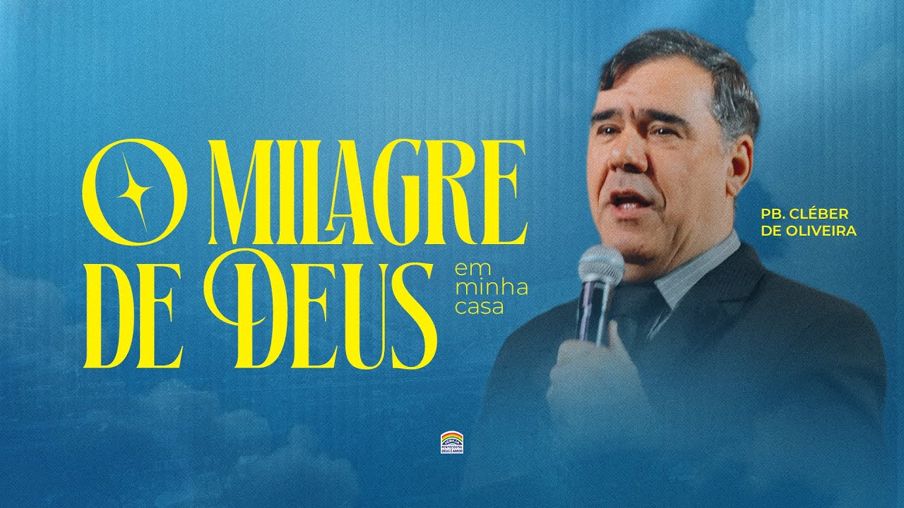 Pb. Cleber de Oliveira | Apocalipse 3 | O milagre de Deus em minha casa | AO VIVO IPDA | 28/12/2025