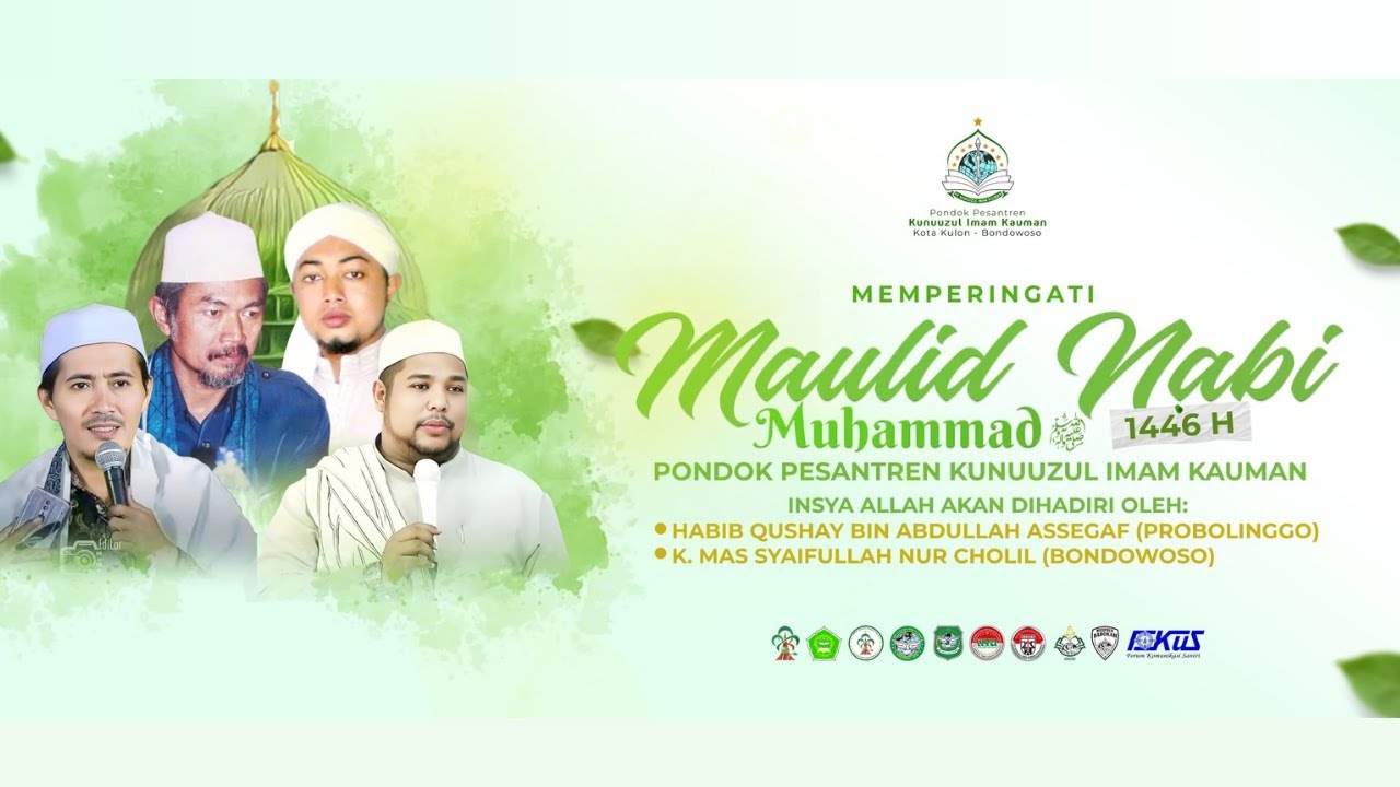 🔴 LIVE || MAULID NABI MUHAMMAD SAW || PP. KUNUUZUL IMAM KAUMAN