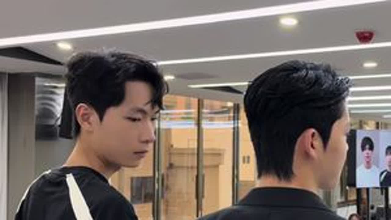 学习男发 #上海男士发型设计 维柯#课堂实录