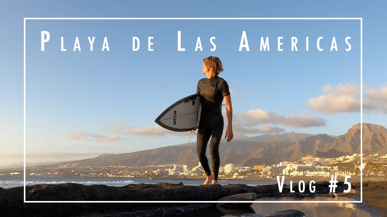 Surfing en Playa de Las Americas l Vlog #5