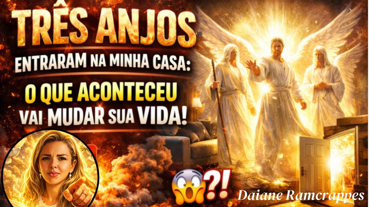HOJE É O DIA QUE ENVIA 3ANJOS PARA ENTRAR NA TUA CASA#anjos #deus #casa # vistiacao #acontecealgo
