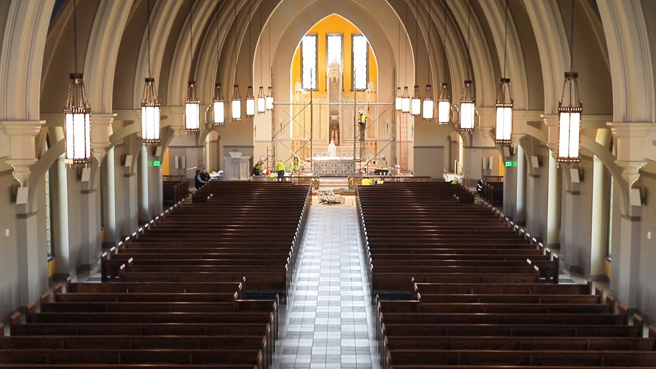 Tour the new Corpus Christi Church in Aldie