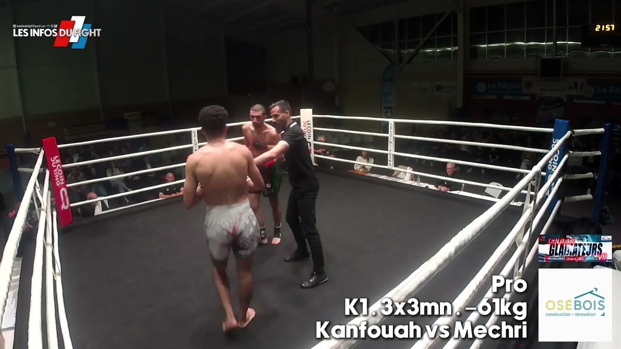 NUIT DES GLADIATEURS #7 - Kanfouah vs Mechri