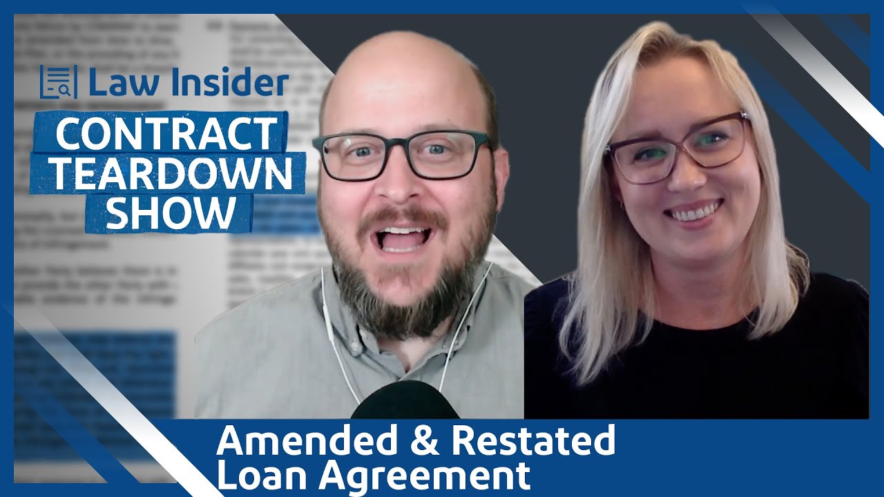 Amended and Restated Loan Agreement