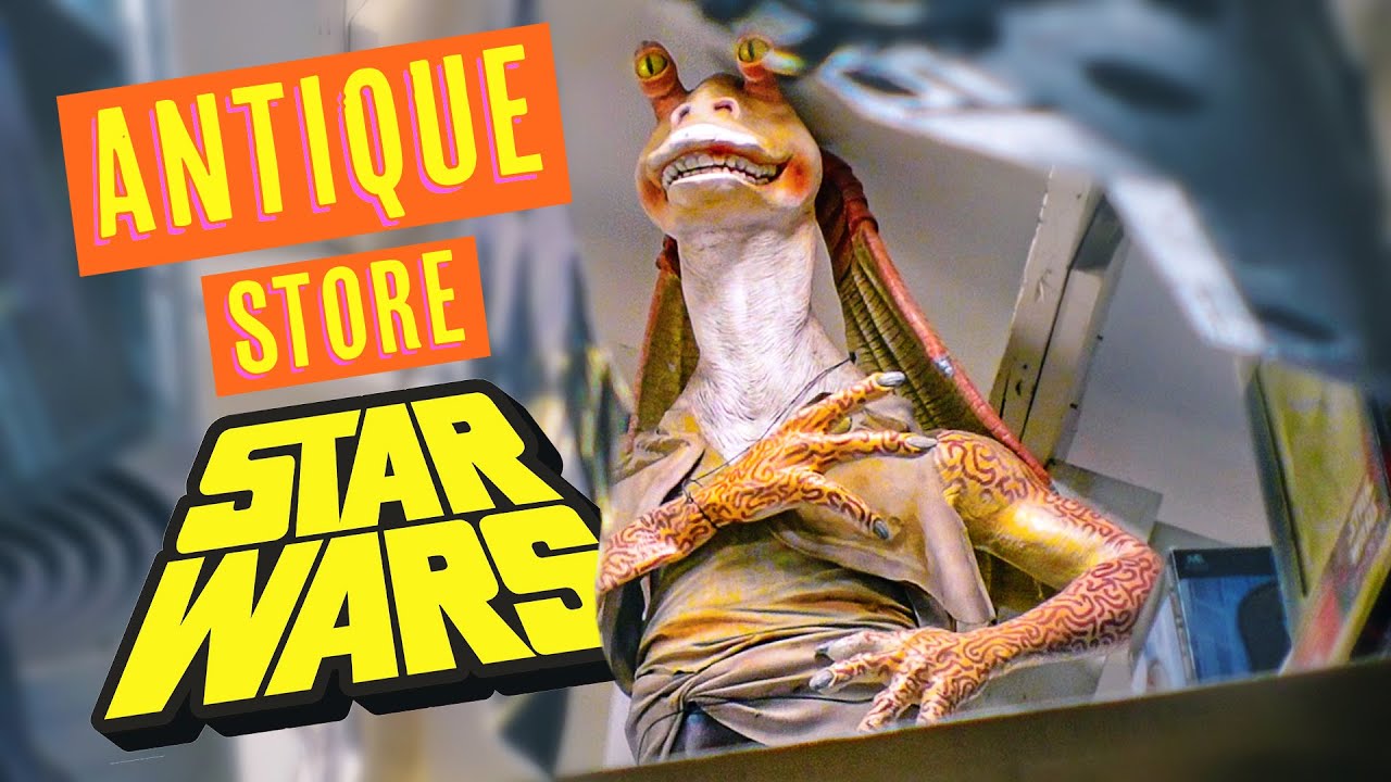STAR WARS Antique Store shopping (We hit the JACKPOT!)