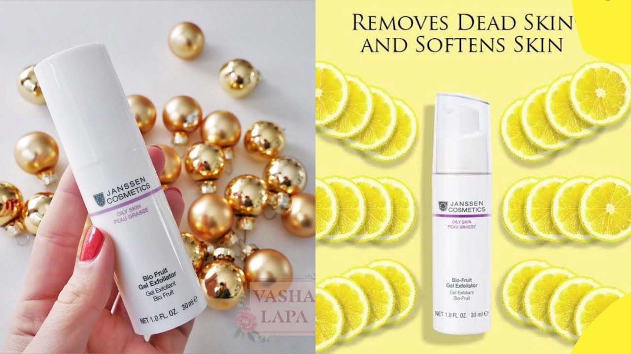 Janssen Cosmetics-Demanding Skin Treatment | Janssen Fruit Gel Exfoliator Review By Zainab sayyed