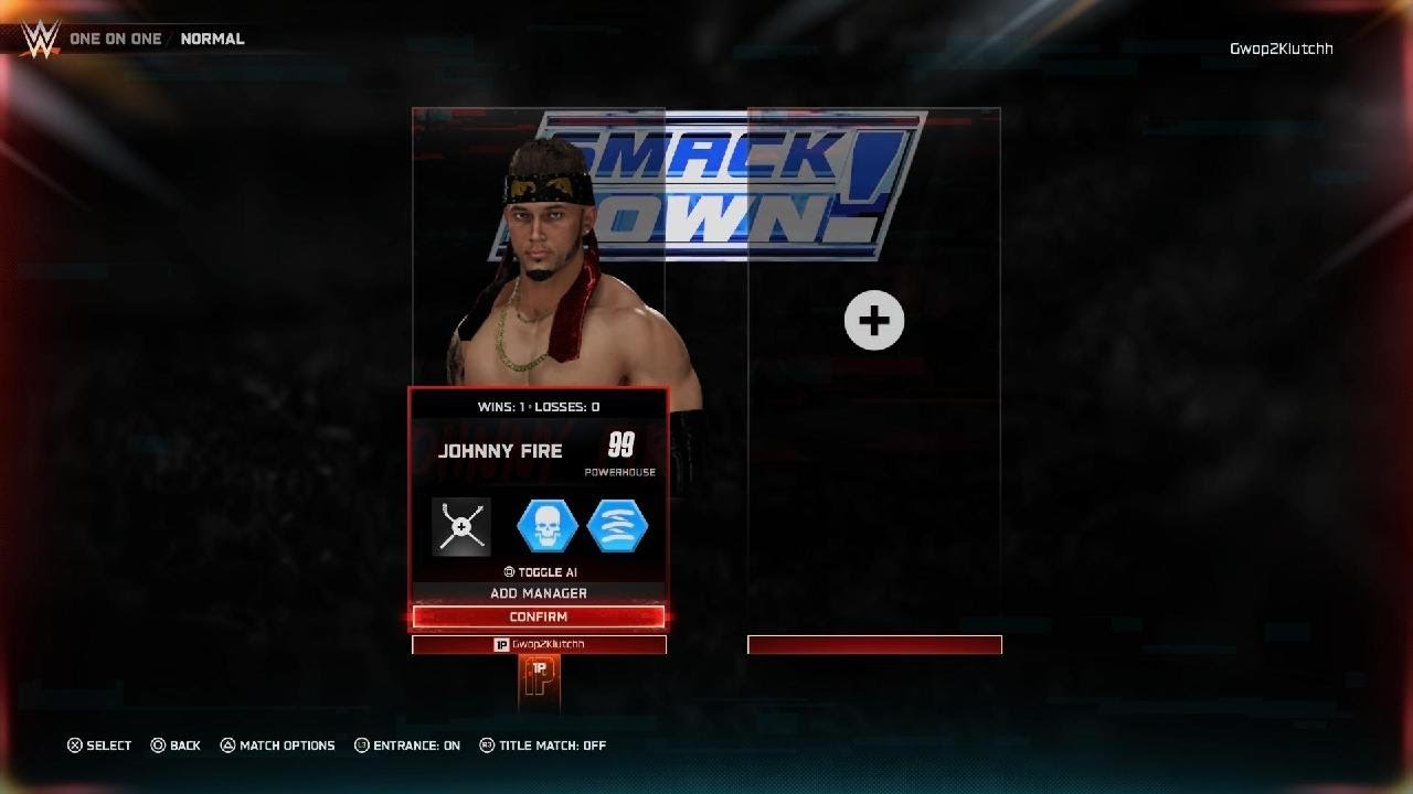 ABYSS VS JOHNNY FIRE FOR USA CHAMPIONSHIP