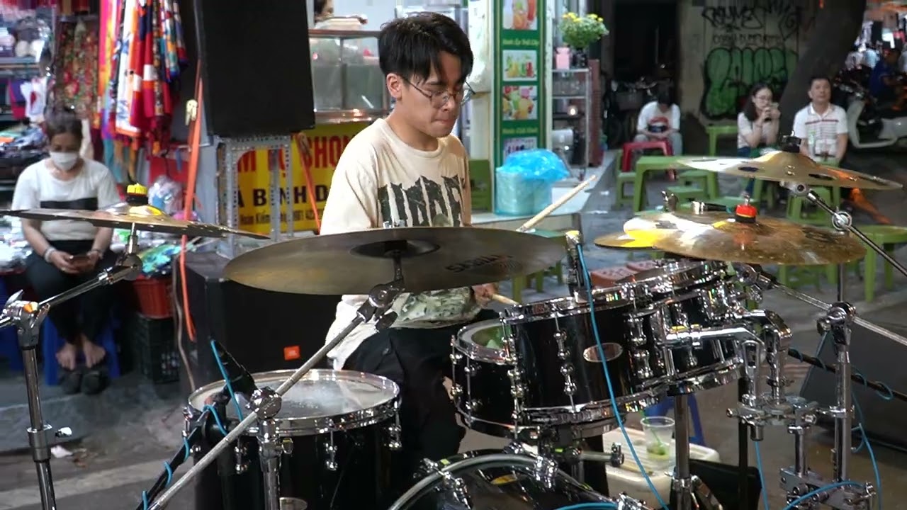 Drum - Ngày Chưa Giông Bão - Hà Anh Tuấn x @vuxuyencrossroadsband I C-MB Drum