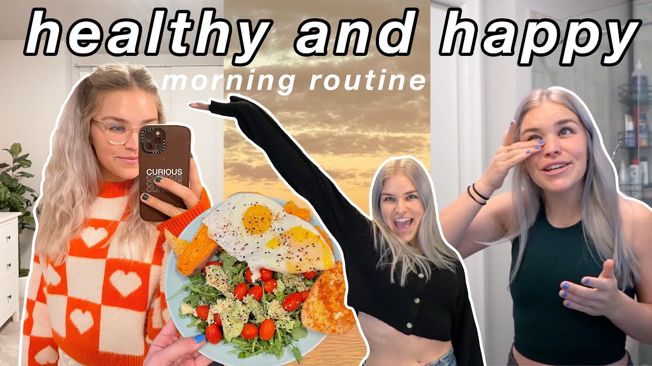 MY WEEKEND healthy + happy SELF-CARE MORNING ROUTINE *healthy habits to be at my best*