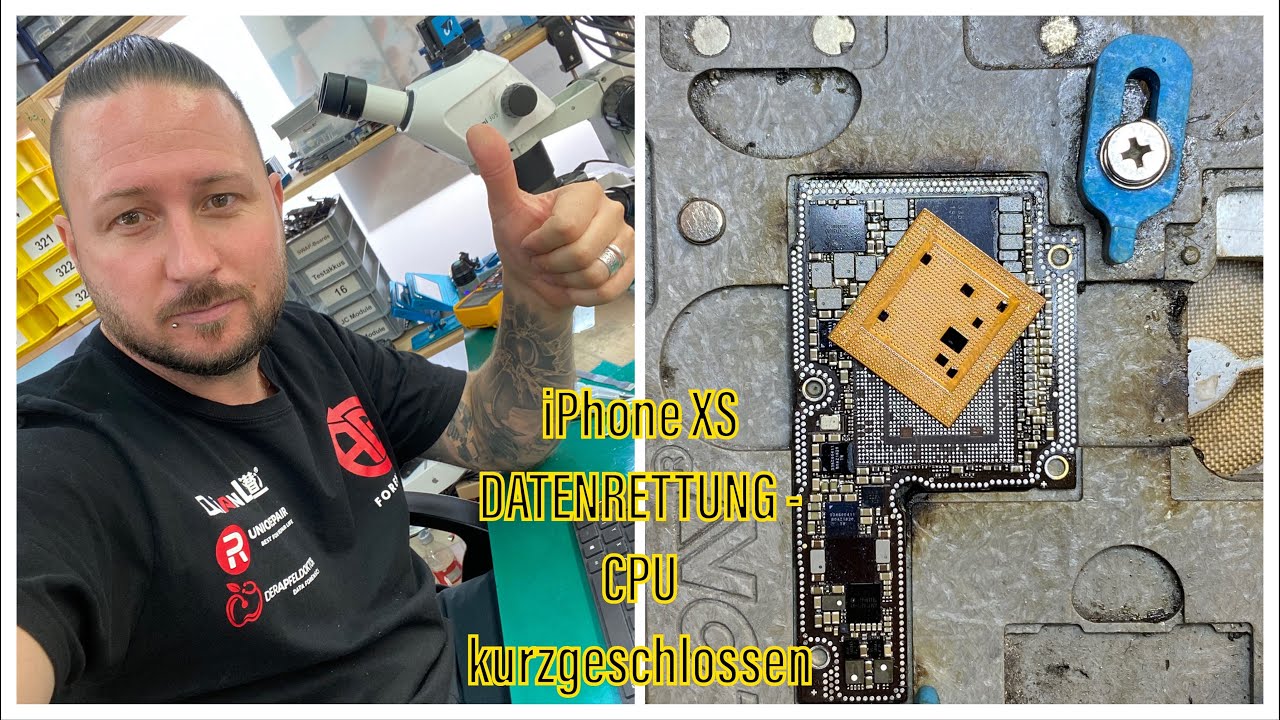 iPhone XS TOT nach Vorreparatur - CPU intern kurzgeschlossen - SEHR wichtige Daten - Ben zieht durch