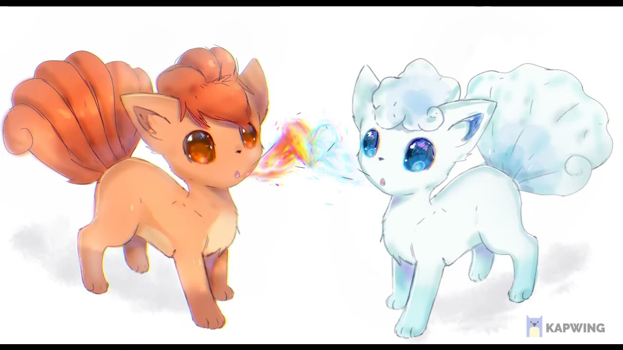 ~Ninetails and vulpix amv~ {Run wild} ♡Requested♡