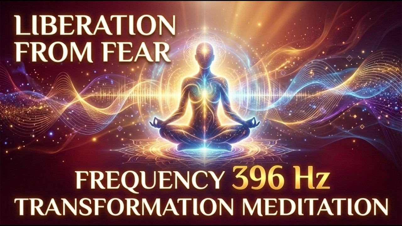 396 Hz – Release Fear, Anxiety & Depression | Inner Peace & Meditation