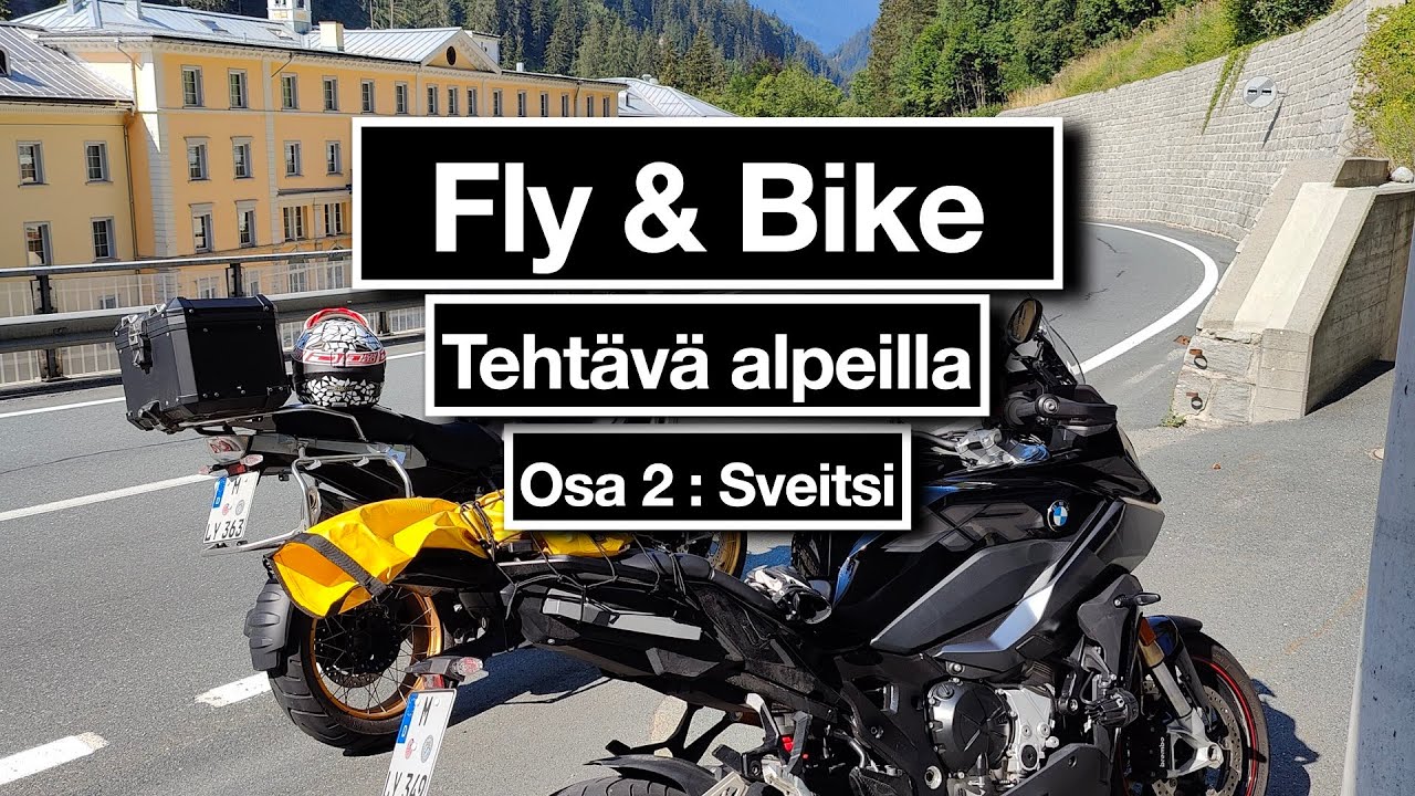 Moottoripyöräreissu Alpeille (OSA 2)