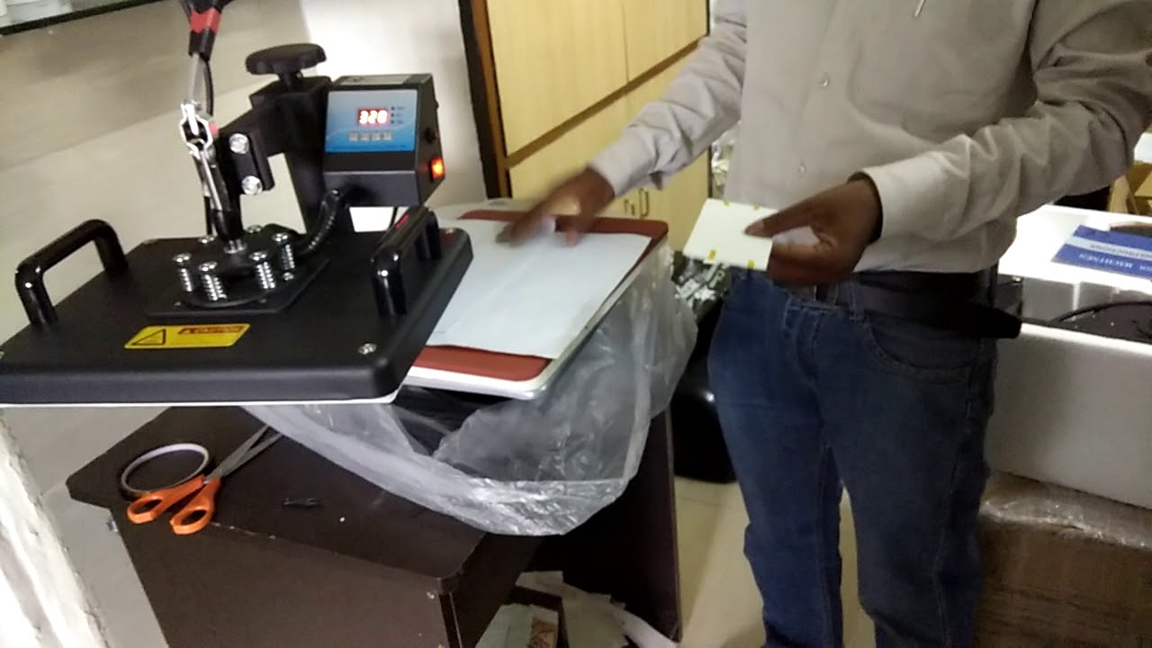 Mobile cover printing machine