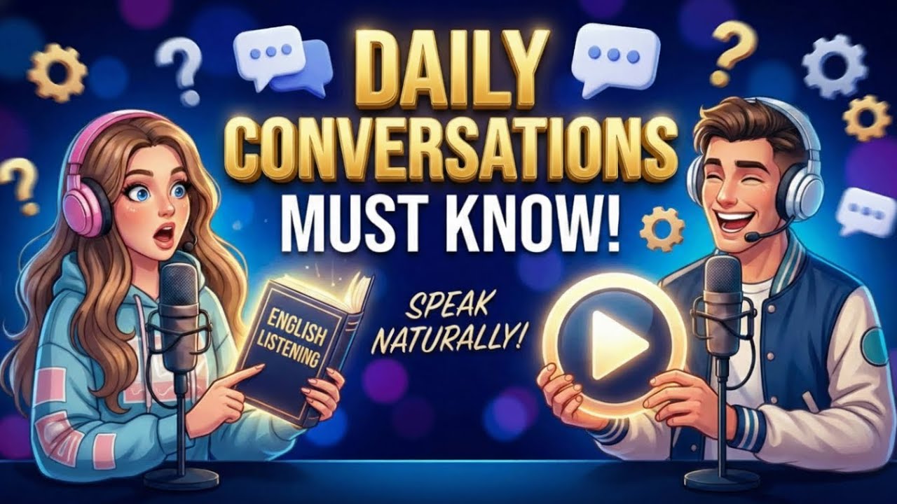 Conversations You MUST Know Speak English Naturally! Flow from Robotic Grammar! Listening Practice