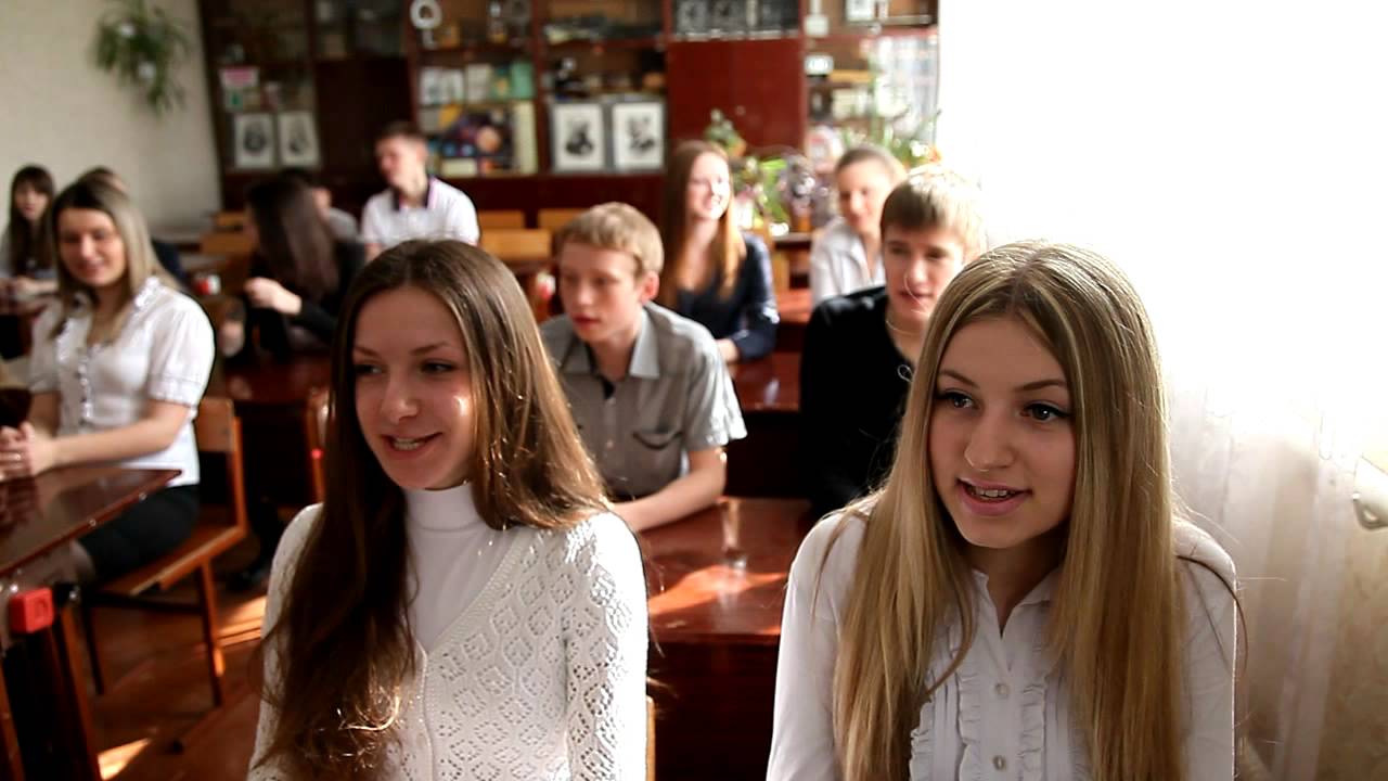 Начало выпускного фильма. Школа 90, Харьков 2013