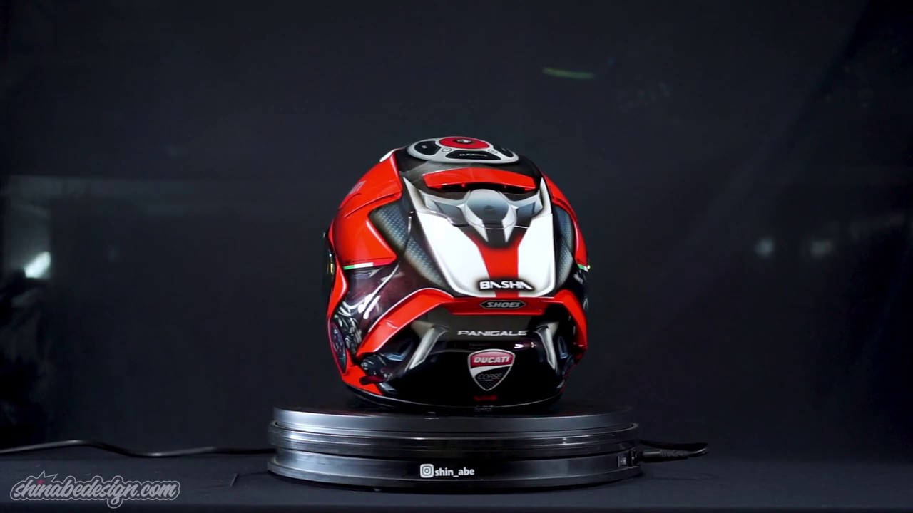 Shoei X14 / X-Spirit III Ducati V4 [ Custom ] by Shin Abe