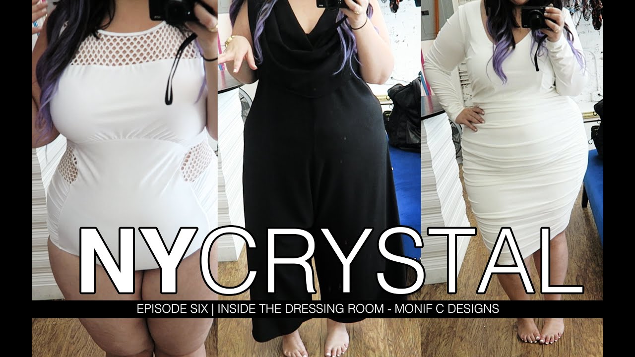 NY CRYSTAL ep 06: INSIDE THE DRESSING ROOM MONIF C | plus size fashion