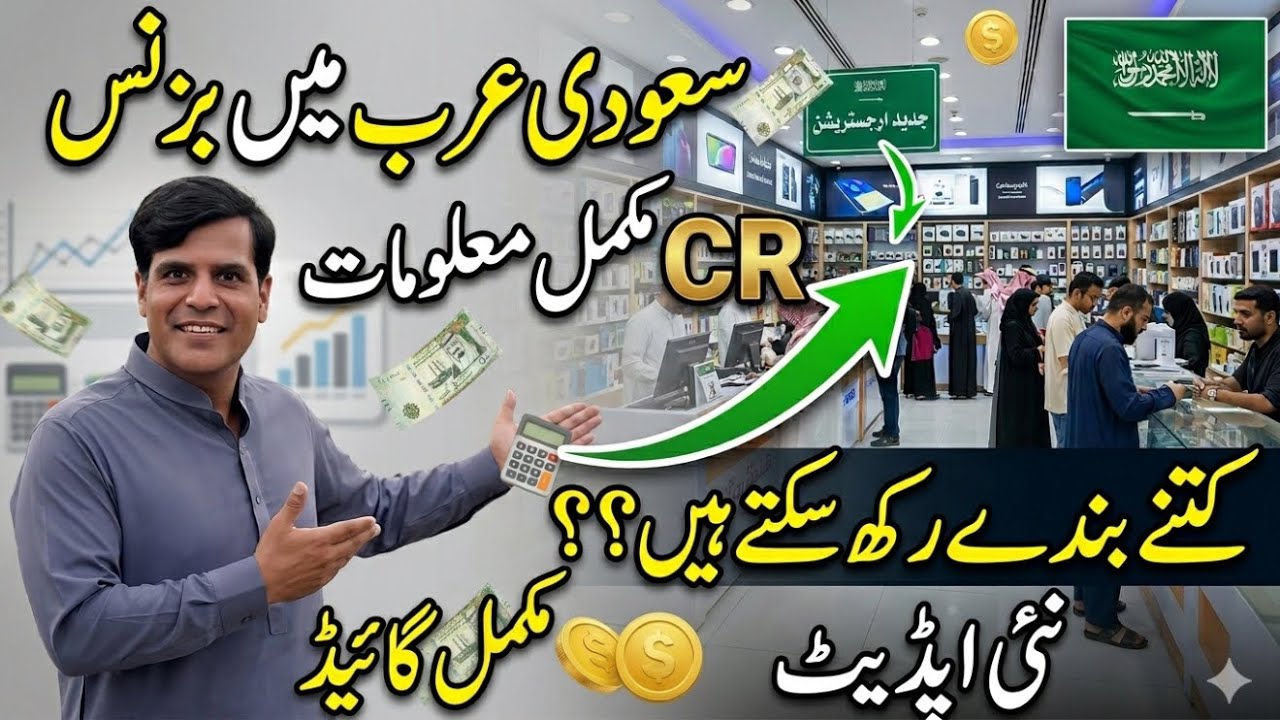 How to Get CR in Saudi Arabia | Business Setup Cost & Investment Details 