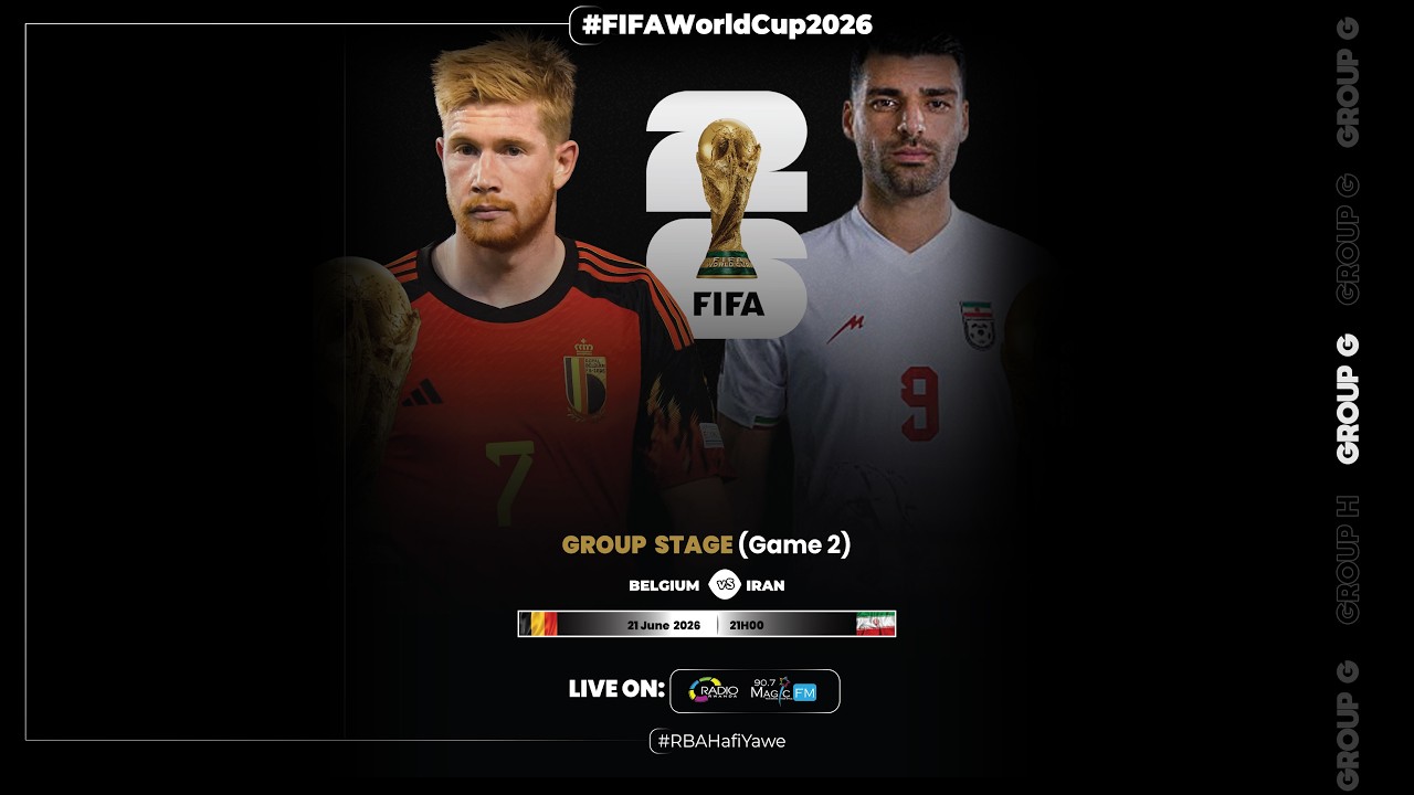 🔴Live: Belgium vs Iran | World Cup 2026