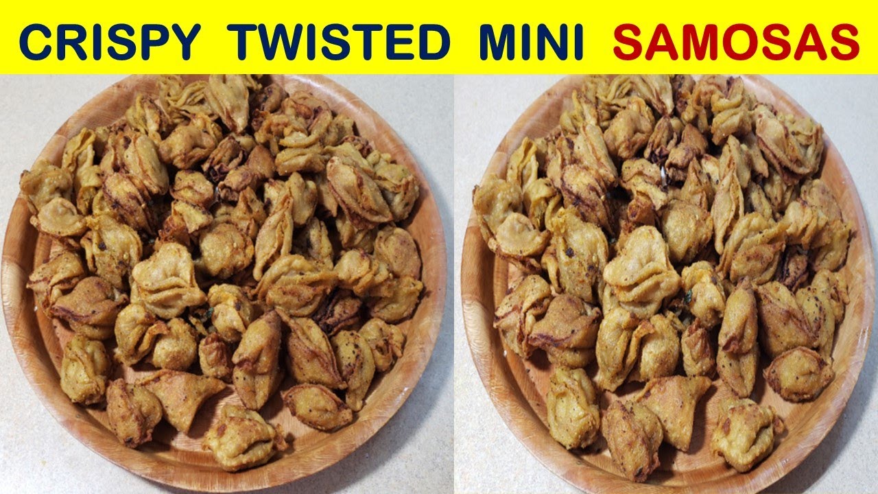 CRISPY TWISTED MINI SAMOSAS Snack Revolution#Samosa Mania How to Create Twisted Treats#Crispy Twists