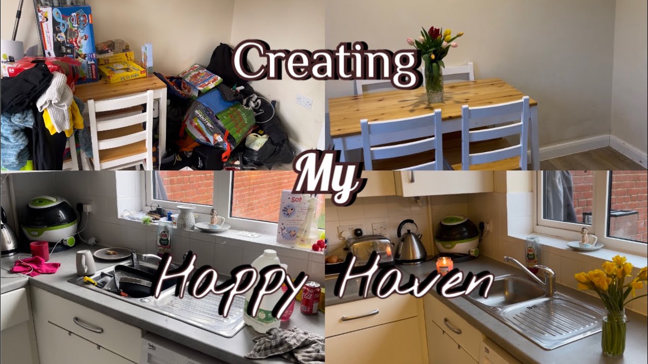 Transforming my stressful messy kitchen into a happy haven!