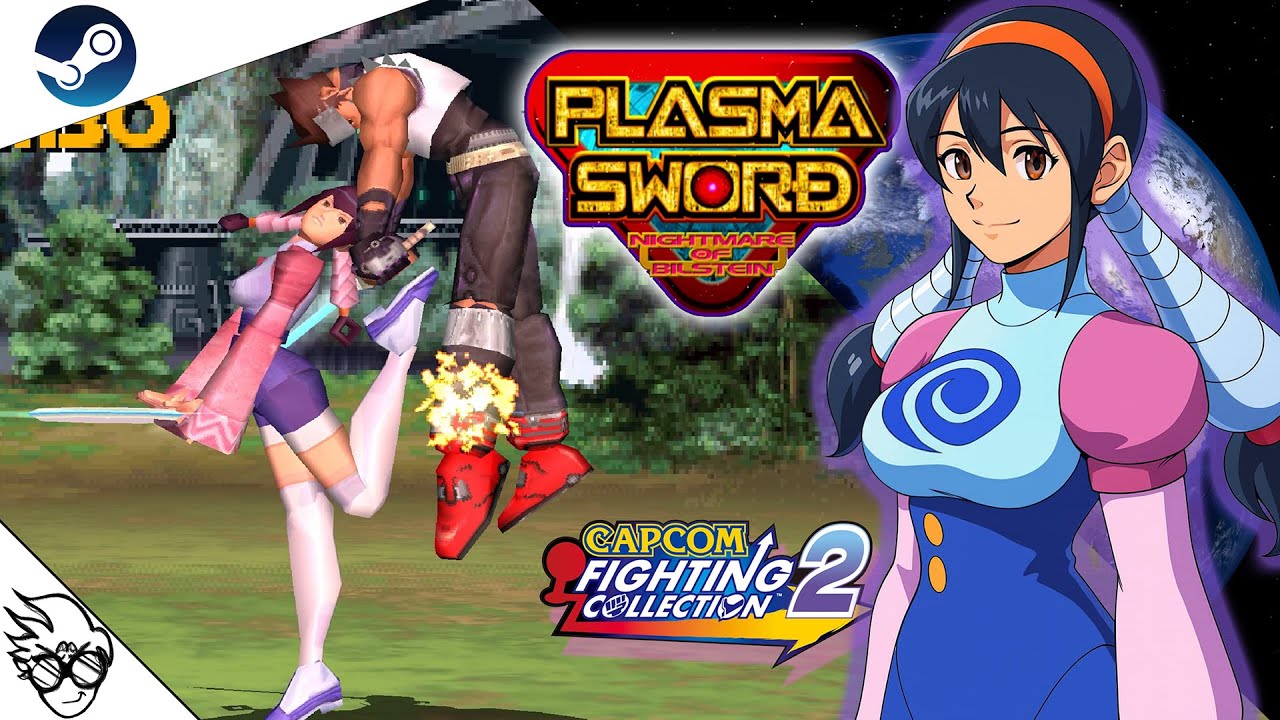 Capcom Fighting Collection 2 - Plasma Sword: Nightmare of Bilstein - Ele [Playthrough] (Steam)