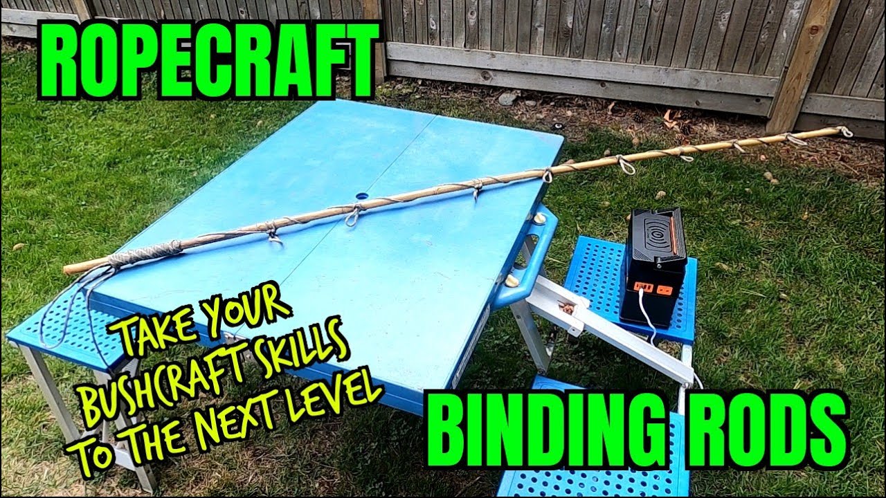 ROPECRAFT - FRANK BUSH BUSHCRAFT BINDING RODS