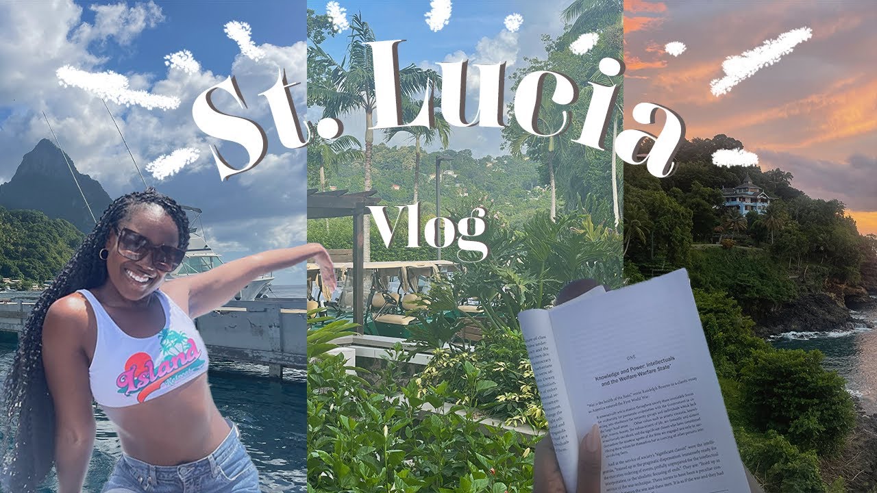 Dailey Daze St. Lucia VLOG | Vacation prep, Beach Looks, Wedding Ceremony, Boat Get-Away, etc