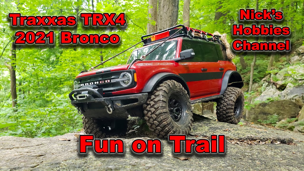 Traxxas TRX4 2021 Ford Bronco - Trail Fun & Crawl #Traxxas #TRX4 #Bronco