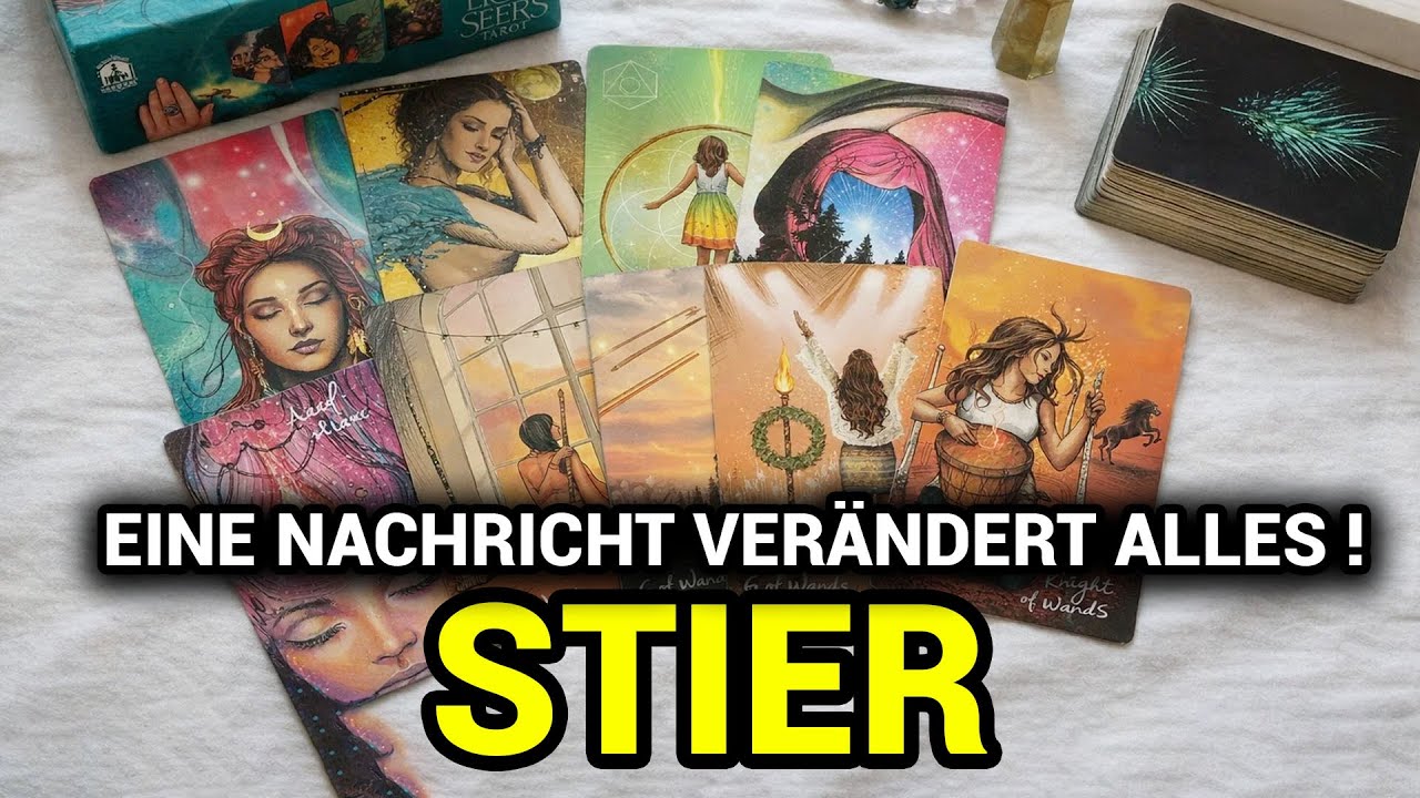 STIER ♉️ DU ZIEHST MAGIE AN! GROSSE VERÄNDERUNGEN & EINE ÜBERRASCHENDE LIEBE! #stier