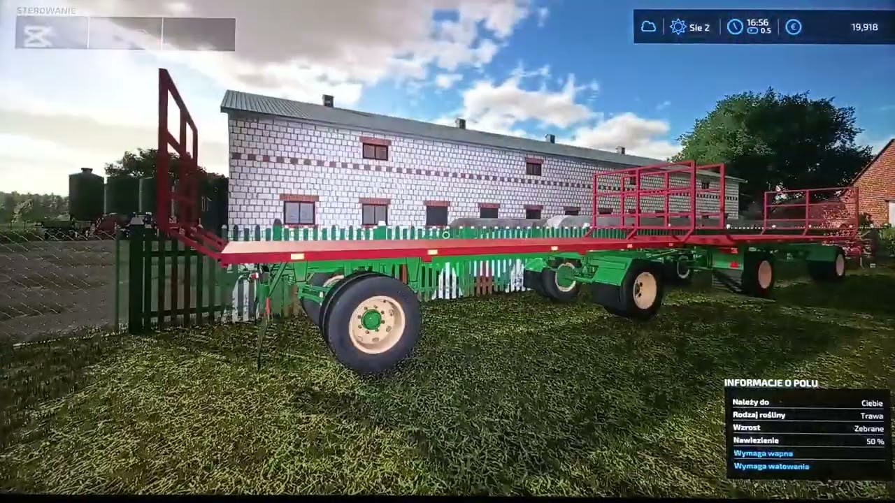 (Polski rolnik👨‍🌾)ostatnie koszenie pszenicy na filmie pozdrawiam  i zapraszam na kanał wonsiukLS 