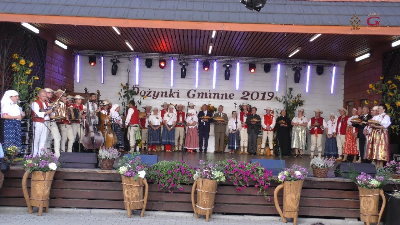 Dożynki Istebna 2019 - część oficjalna