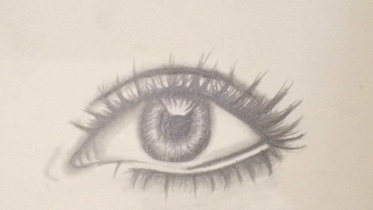 Detailed Realistic Eye Drawing Tutorial: From Sketch to Shading