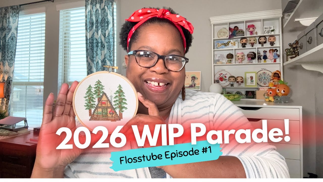 Flosstube #1: My First WIP Parade!