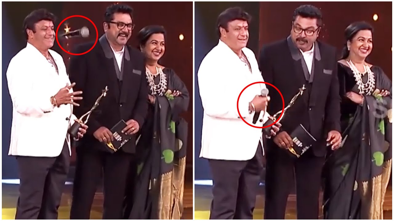 Nandamuri Balakrishna Shocks Sarathkumar With His Crazy Mannerism