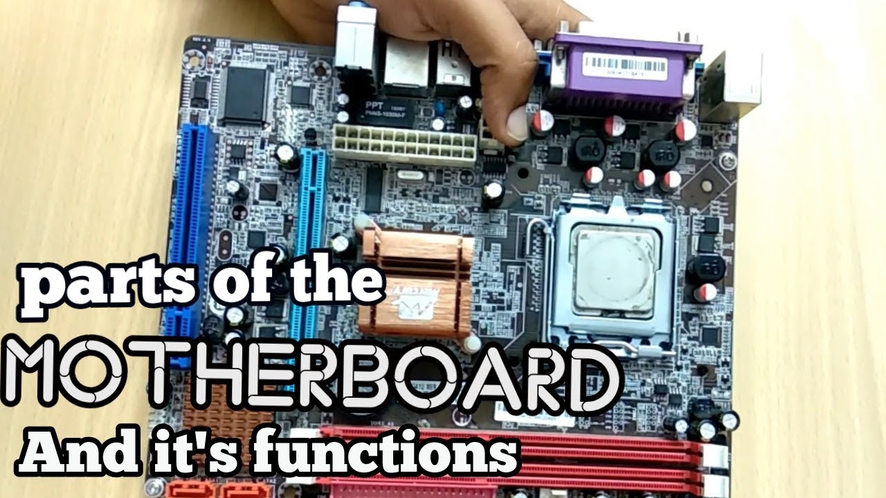 Parts of the Motherboard and it's functions | Telugu | Hardware & Networking Tutorial-6|