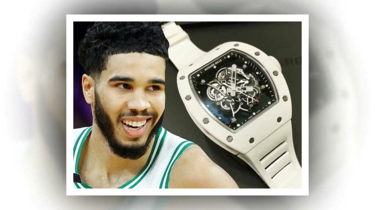 JAYSON TATUM COPS $500K RICHARD MILLE WATCH