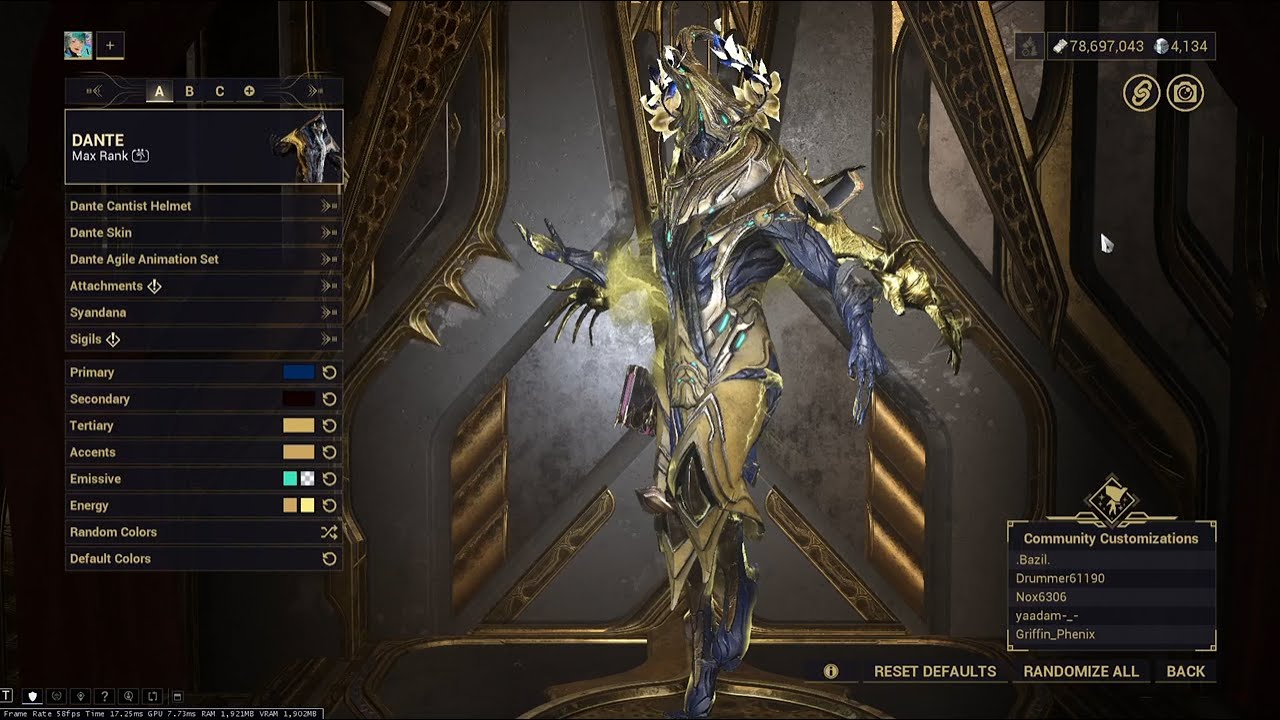 Too Strong Dante (Burnout Simulator 2025) | Warframe Build Yap