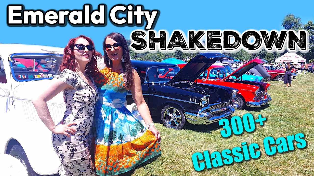 Hundreds Of Classic American Cars [Emerald City Shakedown] & Kustom Kulture Show Festival
