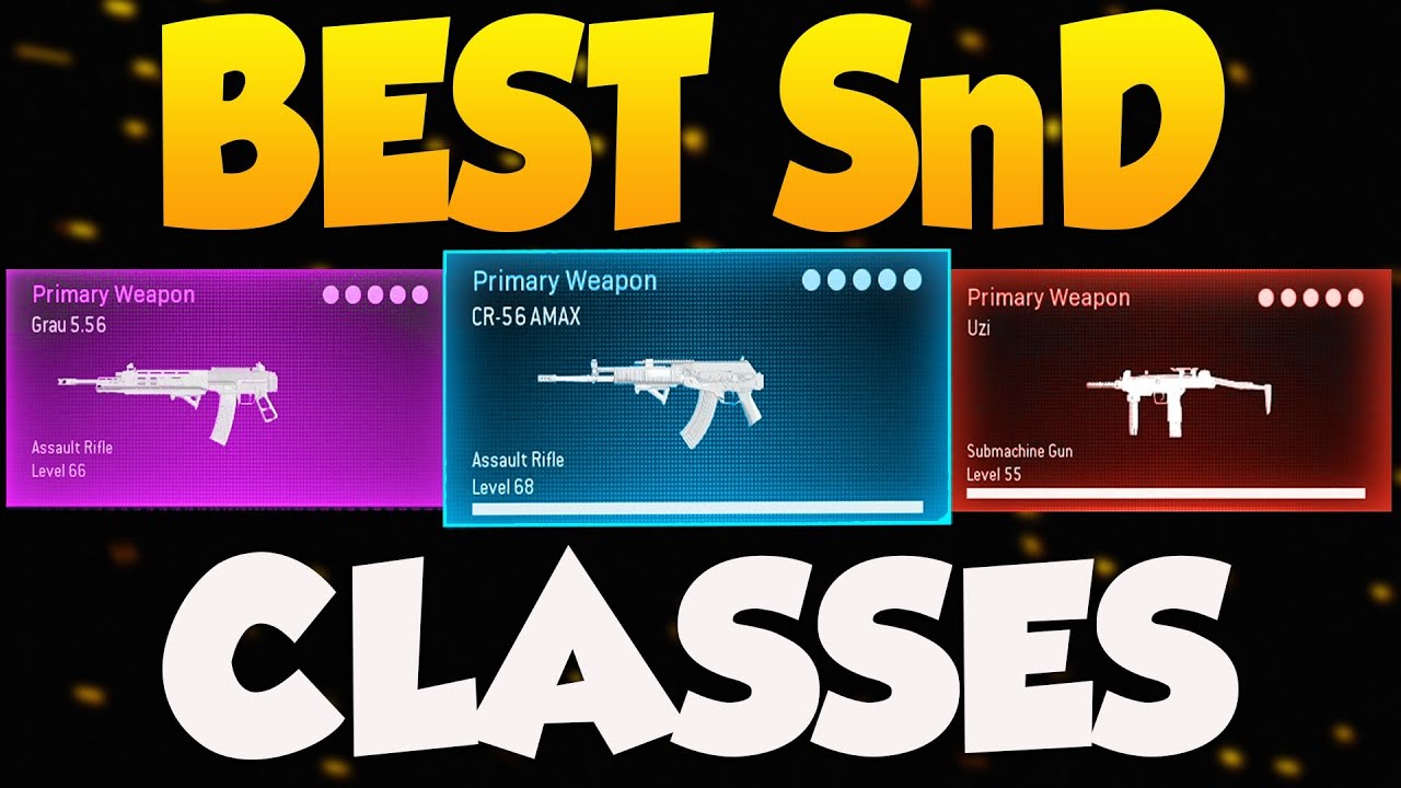 *NEW* BEST SnD Class Setups in Modern Warfare! Best Guns to use in Search and Destroy! (CoD MW)