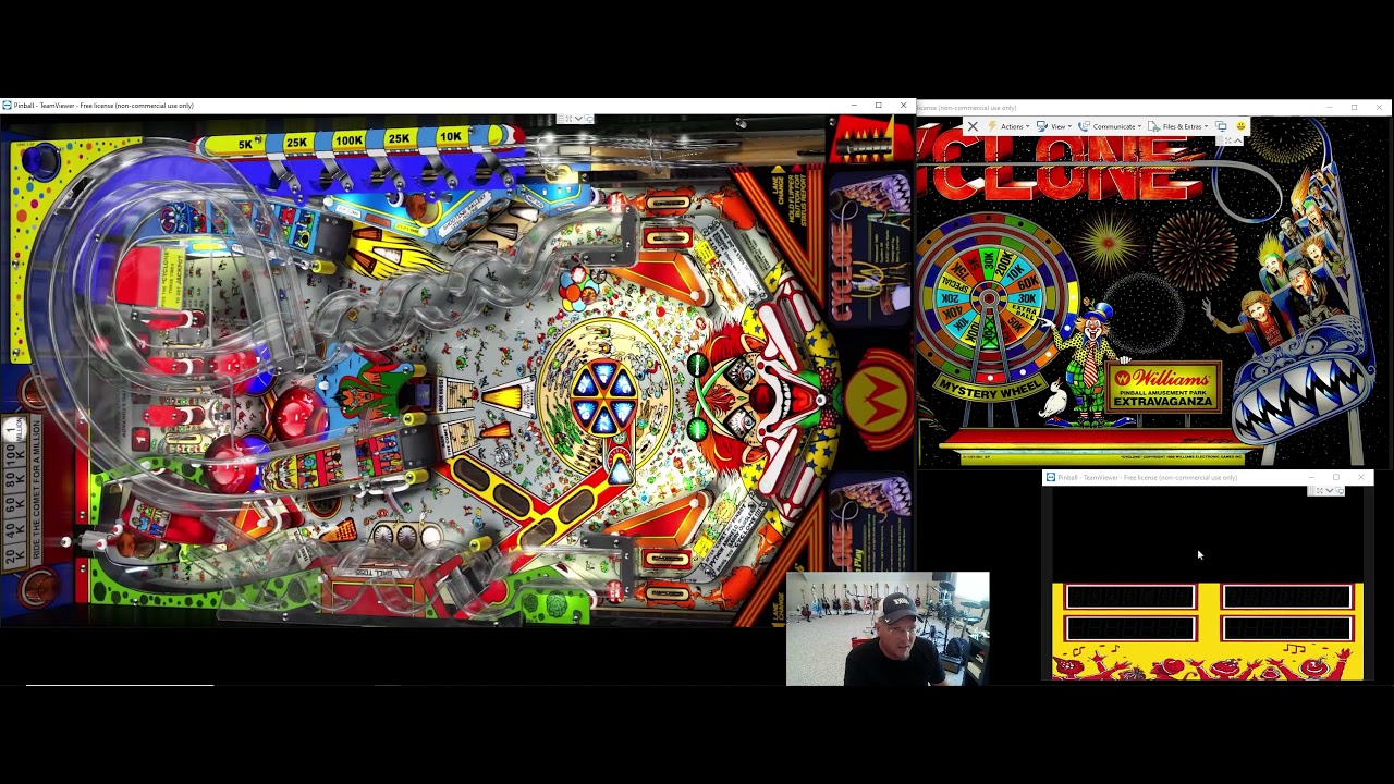 How to use the B2S dmd on a 16:9 or 16:10 screen combined with a Topper video.