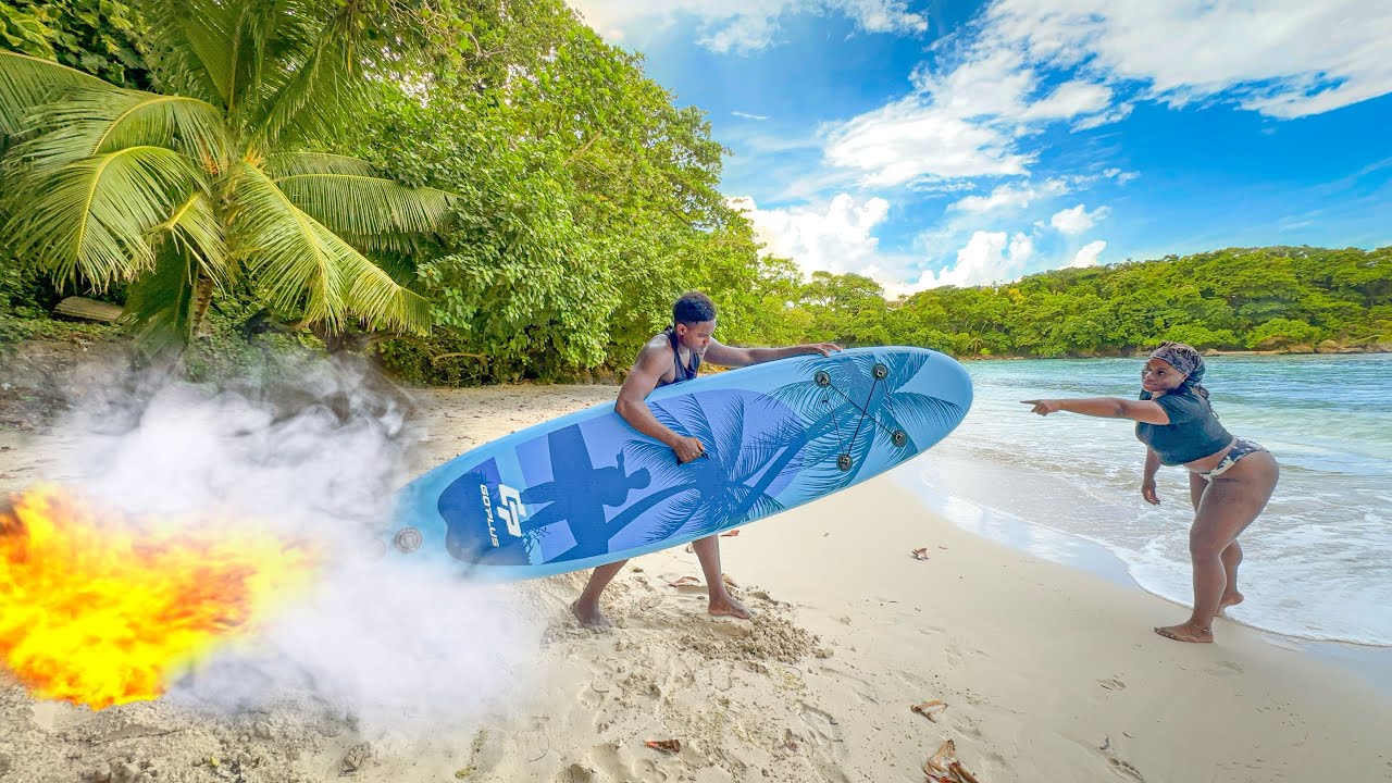 I Put Jet Motors On My Paddle Board And This Happened!
