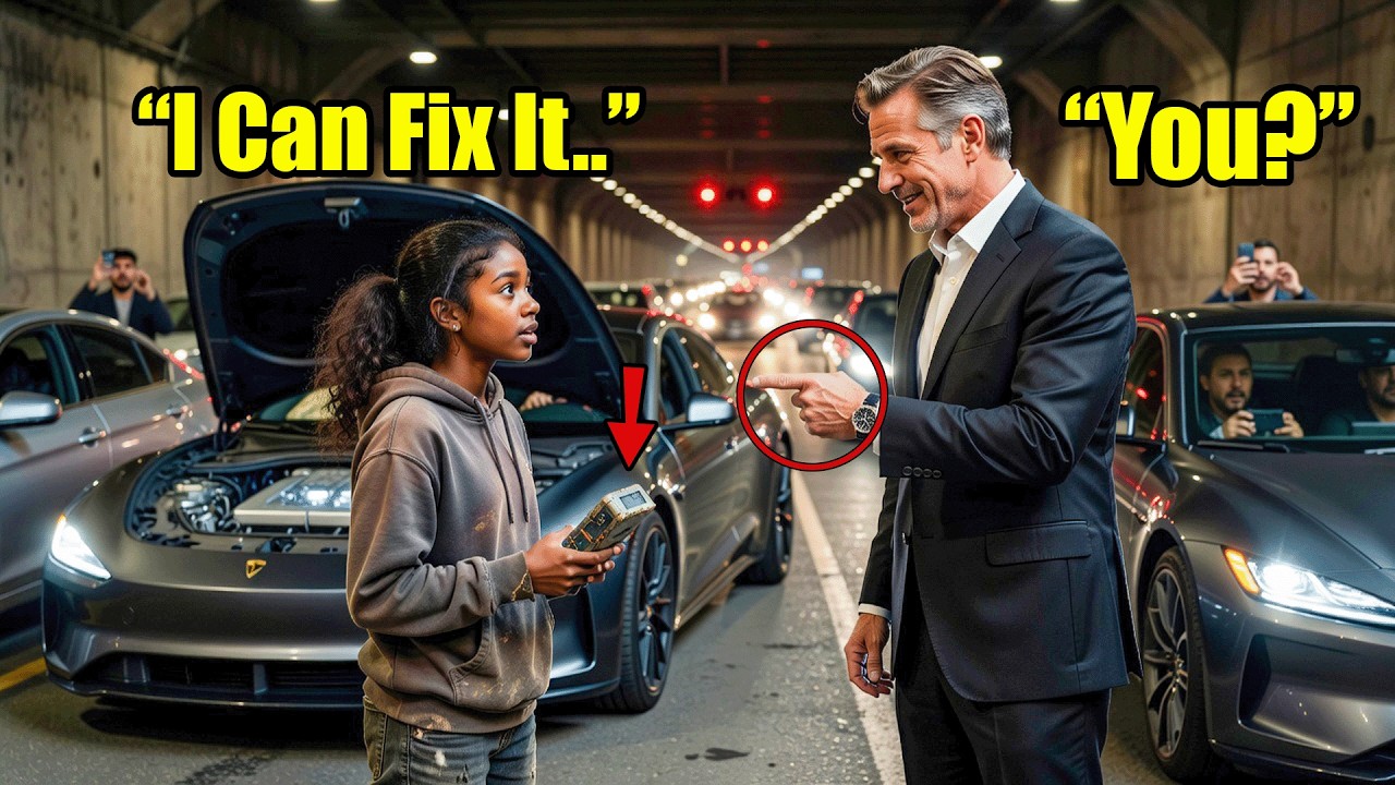 “I Can Fix It”—The Millionaire Laughed… Then the Young Black Girl Did the Unthinkable