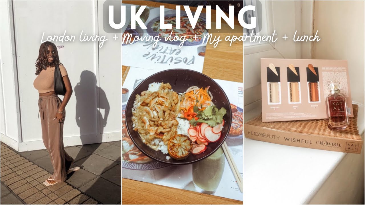 UK Living #1 | First week in London  + Shopping for Home Items + Moving into my apartment + Lunch