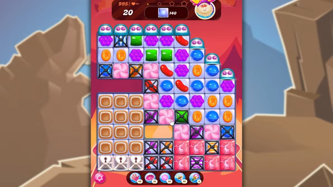 Candy Crush Saga LEVEL 995 NO BOOSTERS (new version)🐟☑️