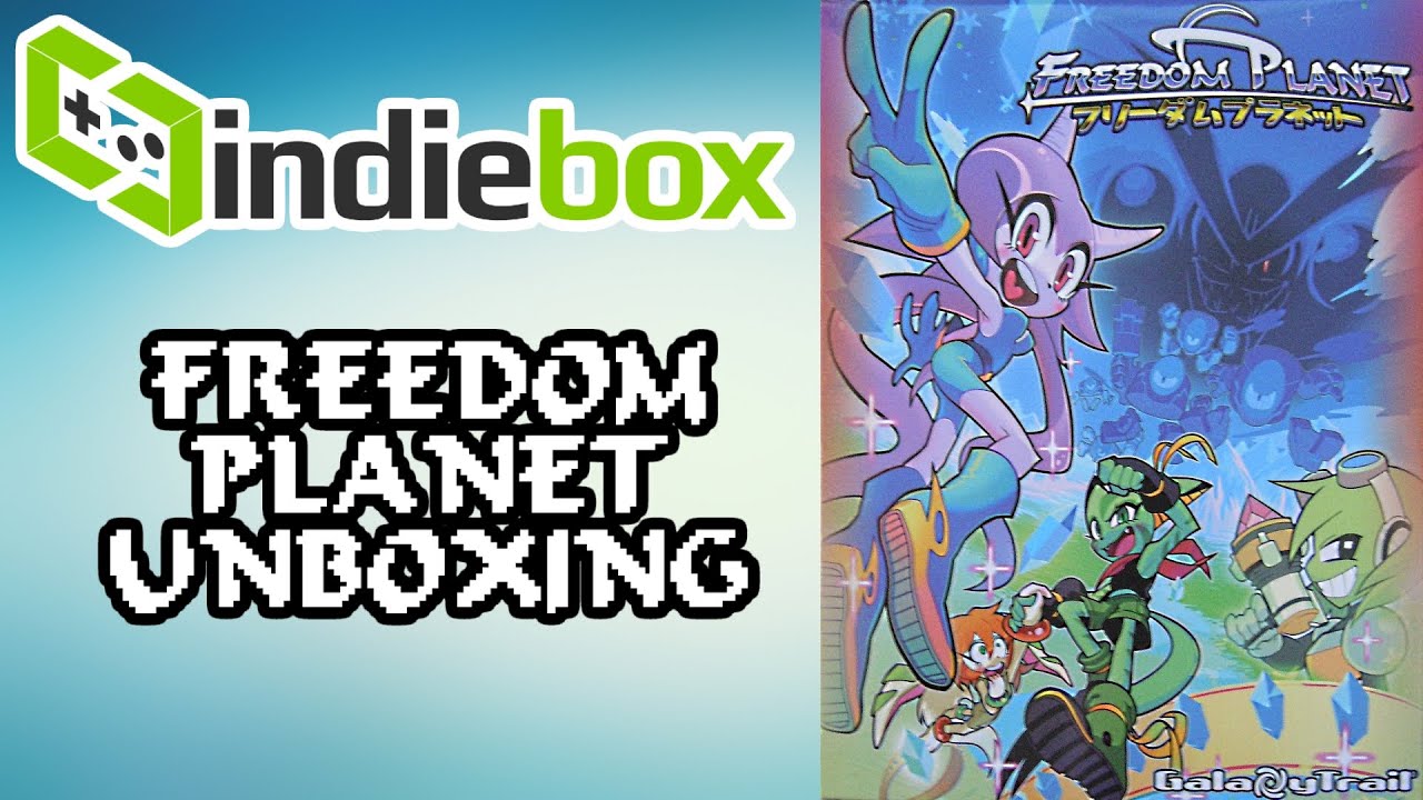 Freedom Planet Indlebox Unboxing