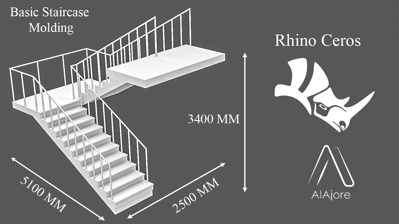 Rhino Tutorial | Staircase Modeling