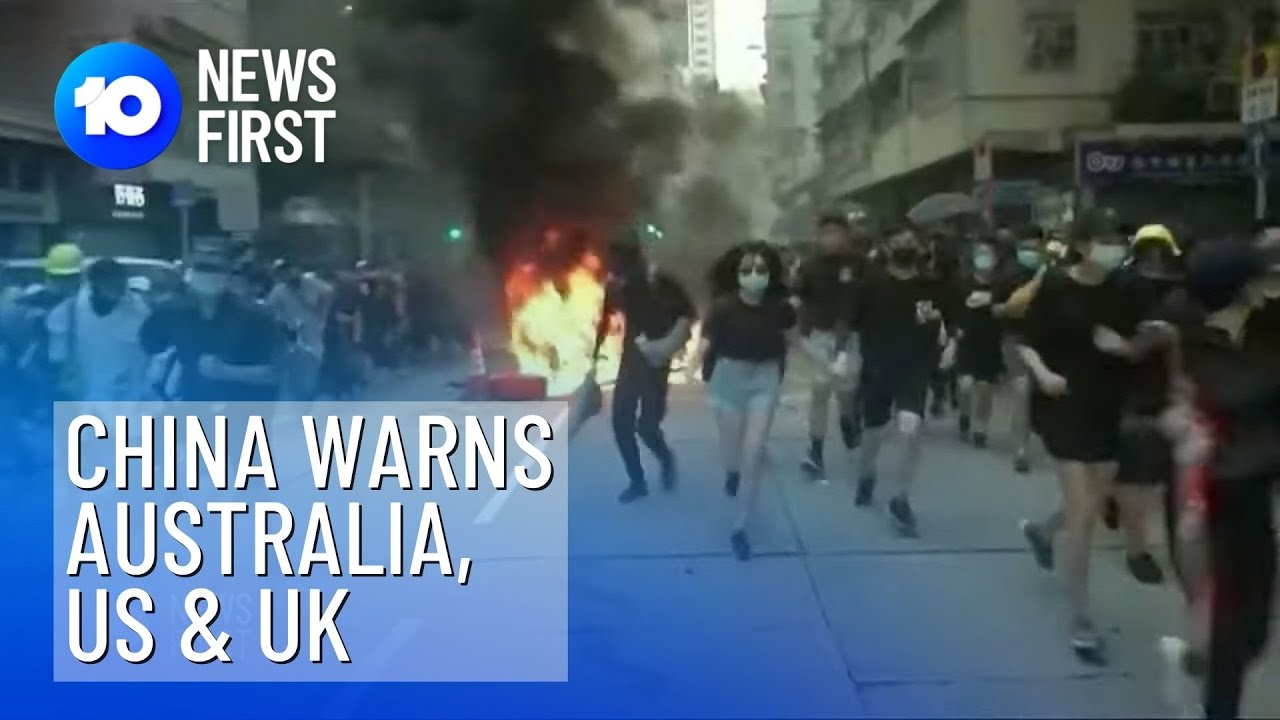 China Warns Australia, US & UK | 10 News First